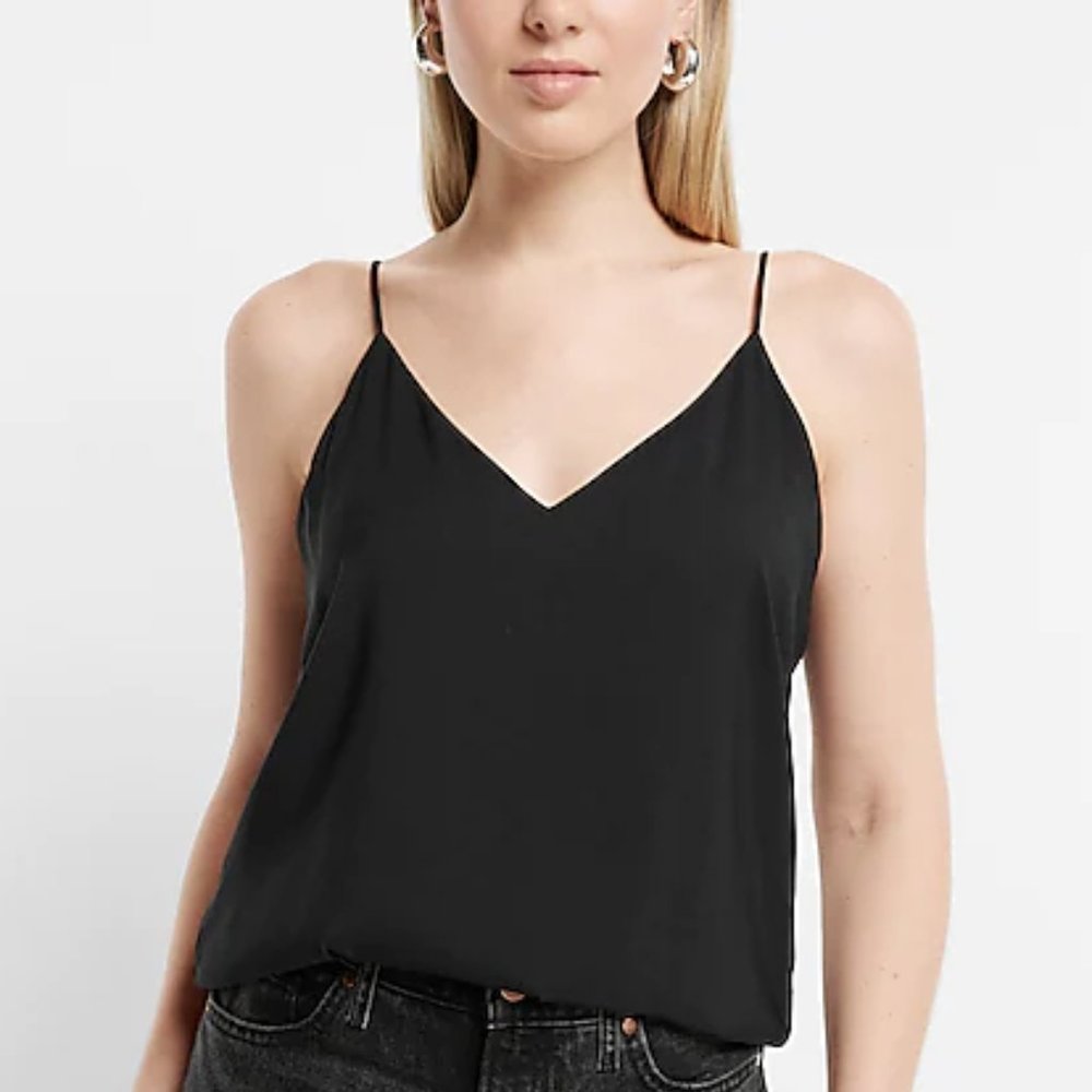 J. Crew Factory 365 Black Cami Top, Size 6